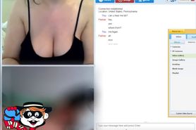 Sexy BBW Oils up for a Hot Ride on Omegle