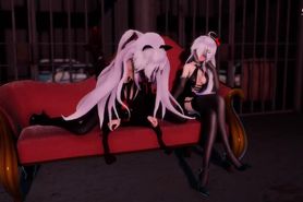 (MMD Sex) Haku have a sex slave pet hehehe (Insect,Dog) (Submitted by Sao-sky)
