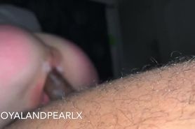Gripping Pussy Teen From Beach Lets Me Creampie Her  Licks It Off