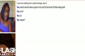 spoon in dick omegle