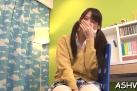 Dishy  girlie yuuki itano is playing with her  jugs