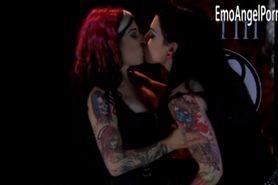 Joanna Angel and Draven Star are licking