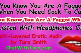 You Know You R A Faggot When. Erotic Audio Bi Encouragement by Tara Smith