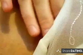 Finger Orgasm in my knickers