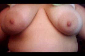 Playing with my Nipples till I Cum