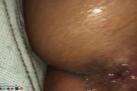 HE PULSE AND THROBBING IN MY ASS AND I SQUIRT AT SAME TIME !!!