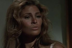 Raquel Welch in first mainstream interracial sex scene (from 100 Rifles, 1969)