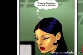 Episode-02 Savita Bhabhi- CRICKET (how to take two Wickets in one Ball)