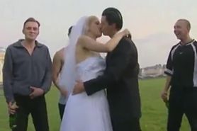 Bride public fuck after wedding - video 1