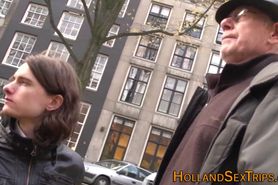 Dutch hooker mouth cummed - video 2