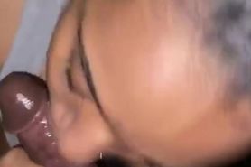 Uber driver sucking cock for 5 stars