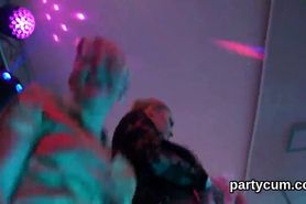 Unusual cuties get totally delirious and stripped at hardcore party