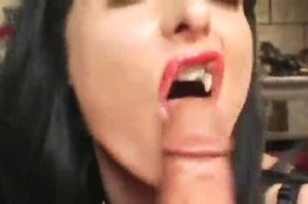 Horny Vampire Girl gets fucked