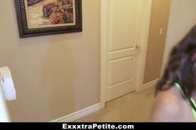 ExxxtraSmall- Cute Step-Daughter Fucked By Dad