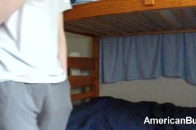 Straight Roommate Walks into Room with Huge Bulge