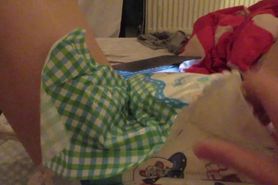 POV: Sissy in Double Dirty Diapers!
