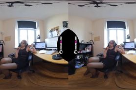 Margarita young teen virtual 3d strip in my office