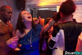 Teens suck at sex party - video 1
