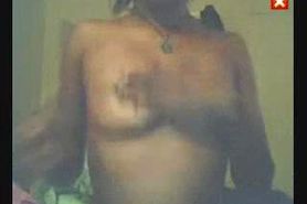 Black girl on Camfrog webcam