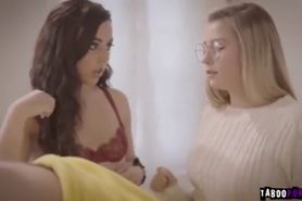 Watch these Playful Teen best Friends Carolina Sweets and Whitney Wright as