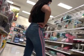 Thick Latina Jeans Ass