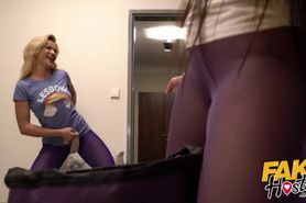 fake hostel ass more fun in tights with hard hardcore in hot threesome