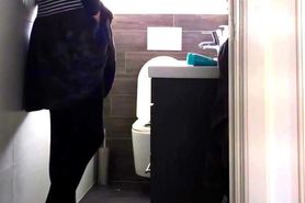 Caught Stepsis Masturbating In Bathroom