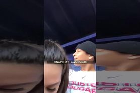 Horny Teen slut Blowjob and Swallow Huge Cumload, Snapchat Premium