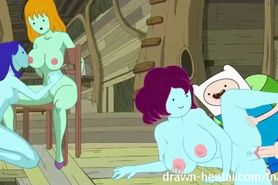 DRAWN HENTAI - Adventure Time hentai - Bikini Babes time!