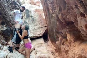 Public sex at Red Rock mountains.