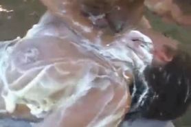 Holly Body in Wet and Messy Big Boobs