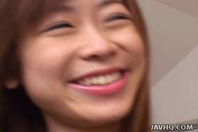 JAVHQ - Cute Japanese college girl fucked at home