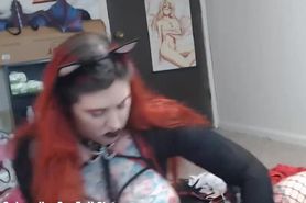 Big Titted Goth Getting Creamed By Machine Cock To Huge Squirts