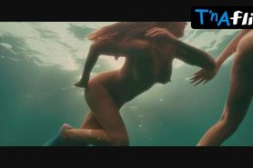 Kelly Brook Bikini,  Breasts Scene  in Piranha 3D