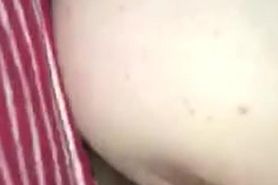 Thick white girl gets pounded (creampie)