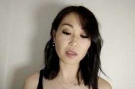Hot asian chick telling sex story