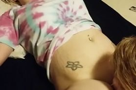 Best Friend Eats my Pussy while Husband is at Work
