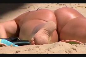 Beach Nudist Slut