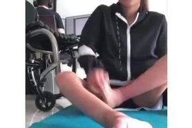 paraplegic floor transfer