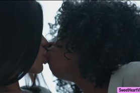 Gizelle Blanco enjoys when she starts licking Kit Mercer pussy