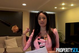 PropertySex - Virgin fucks insane hot French real estate agent