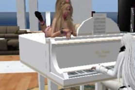hot sex at piano