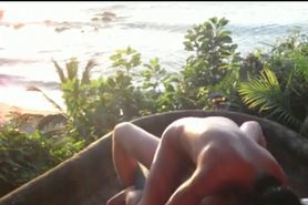 Balcony Holiday Sex In Hawai