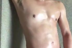 Thai Daddy Jack Off His Monster Dick