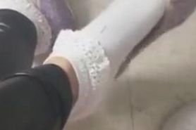 chinese femdom socks pov