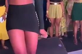 South african celebrity sexy upskirt dance