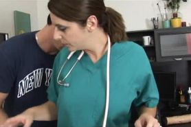 Penis doctor fucks her patient