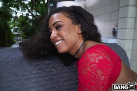 Bangbros - Ebony Beauty Demi Squirts For First Time