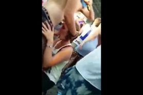 1Giving a Blowjob during a Festival