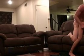 Camera Catches Woman Cheating on Her Husband & Getting Fucked!